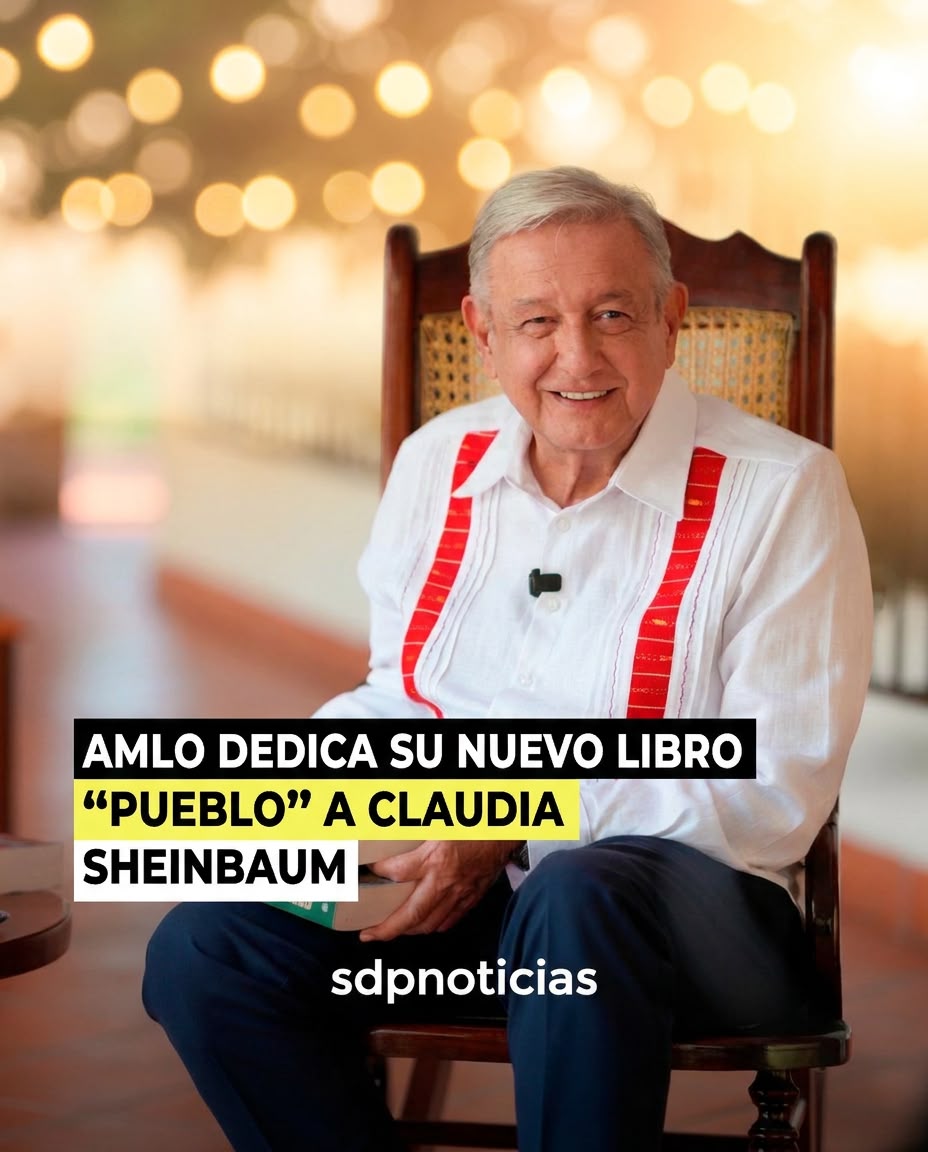 sdpnoticias's tweet photo. 📚🇲🇽 @lopezobrador_ reapareció públicamente para presentar su nuevo libro, “Pueblo”, una obra publicada por la editorial española Planeta y que dedicó a @Claudiashein, a quien calificó como “la mejor presidenta del Mundo”.

🎥🌳 A través de un videomensaje desde su quinta “La Chingada”, en Palenque, Chiapas, el expresidente habló sobre las transformaciones que ha vivido México y aseguró que se encuentra feliz durante su retiro. “Mi ciclo, estoy muy contento, feliz, tengo motivos para eso. Logramos entre todos, desde abajo transformar al país”, afirmó.

📖🏛️ López Obrador explicó que inicialmente contempló llamar “Gloria” al libro, ya que buscaba abordar la historia política de México, pero finalmente optó por el título “Pueblo”. También recordó distintos episodios históricos, entre ellos la Revolución Mexicana y el papel que tuvo Lázaro Cárdenas al tomar en cuenta al pueblo.

🌎📚 El exmandatario señaló que esta nueva publicación continúa con la reflexión que inició con su libro anterior, “Grandeza”, dedicado a las raíces culturales, los valores y la espiritualidad de México. Con “Pueblo”, dijo, busca abordar la historia política del país desde otra perspectiva.

#AMLO #ClaudiaSheinbaum #Pueblo #México