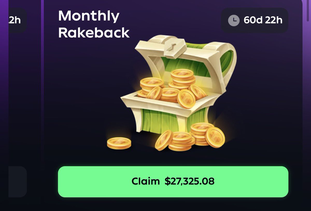 stevewilldoit's tweet photo. I’d make it feel like you’re stating the obvious, not begging anyone to sign up:

$27,325 MONTHLY rakeback 😂

I give this shit back to my VIPs.

I’m not gonna beg anyone to sign up for @gamdom. At this point it’s just common sense.

Who the fuck gives away this much money to their players? It’s actually excessive 😂

AI STEVE 🗣️ ^ @kingadukes 🫡