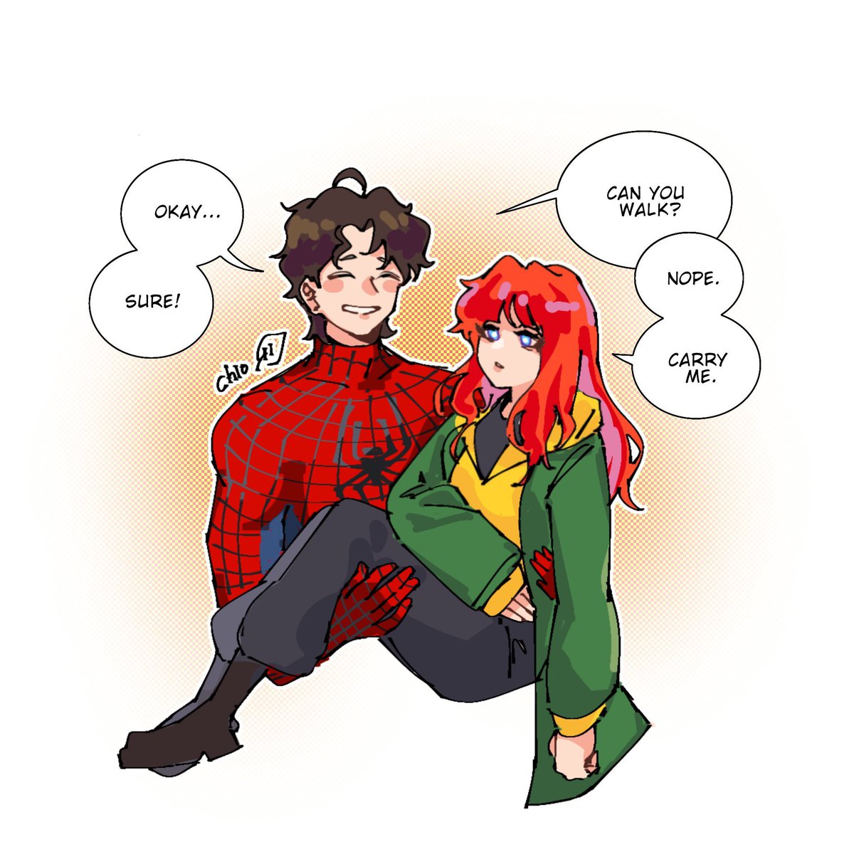 Anime_lover_047's tweet photo. Literally just this, so cute 🥰 https://t.co/2Z0uQUy3Ok
