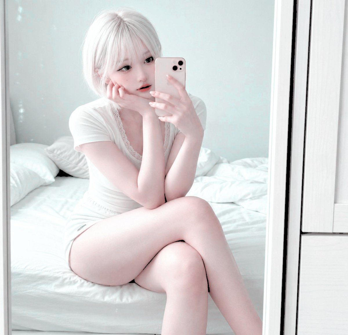 frostedhome's tweet photo. ⠀ ⠀
⠀ ⠀ㅤ作品.⠀   ⊹⠀݁.  ࣪    📸   .⠀⠀⠀おはよう 〜 https://t.co/aeKFnu2ai0