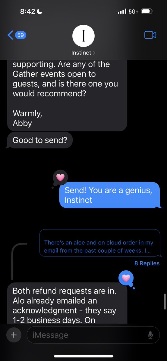 offthegridabby's tweet photo. I think I’m developing a quasi-social relationship with Instinct. https://t.co/oA5RNG0E6u
