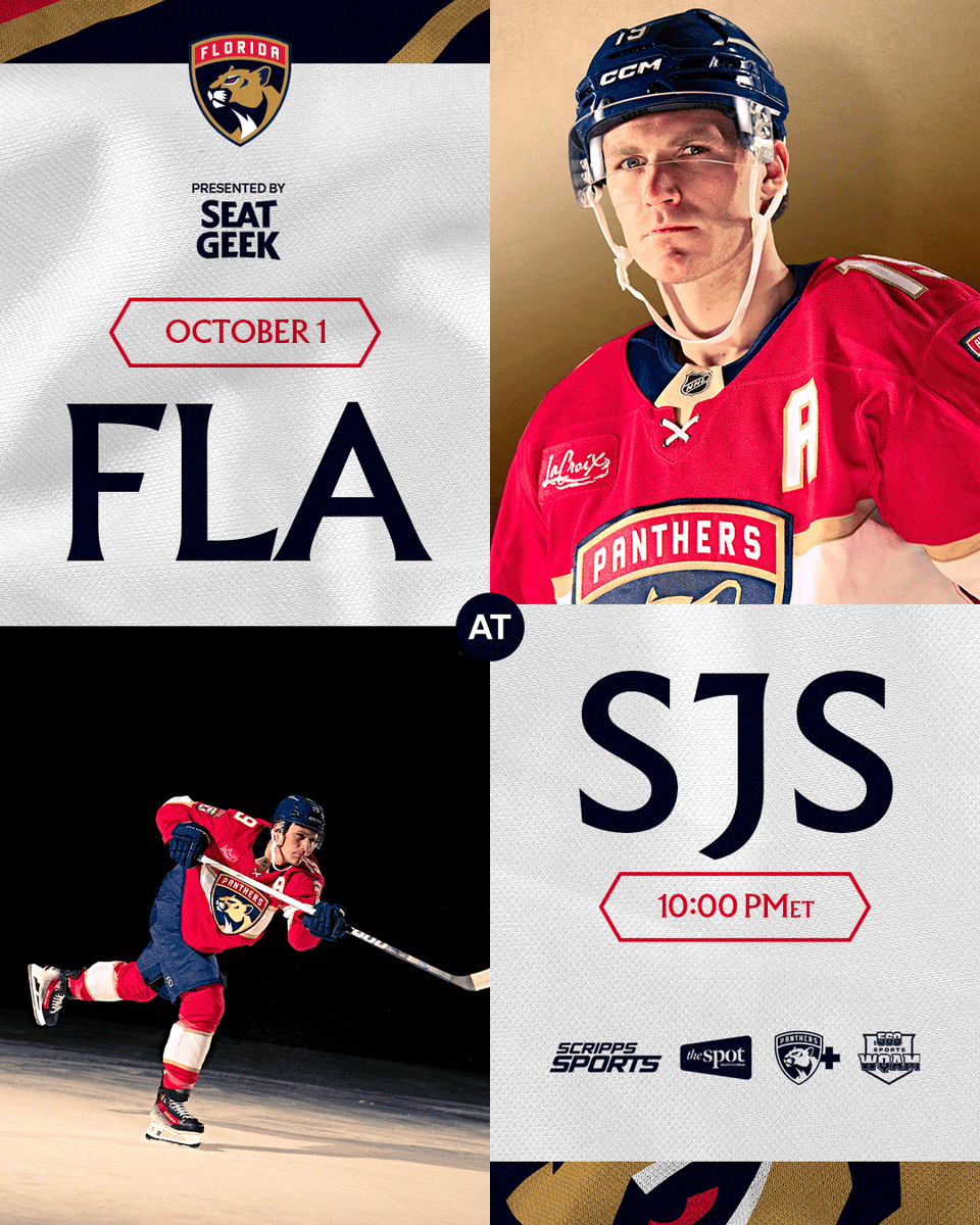 FlaPanthers's tweet photo. Stopping in San Jose 📍 https://t.co/MMAhXxF24I