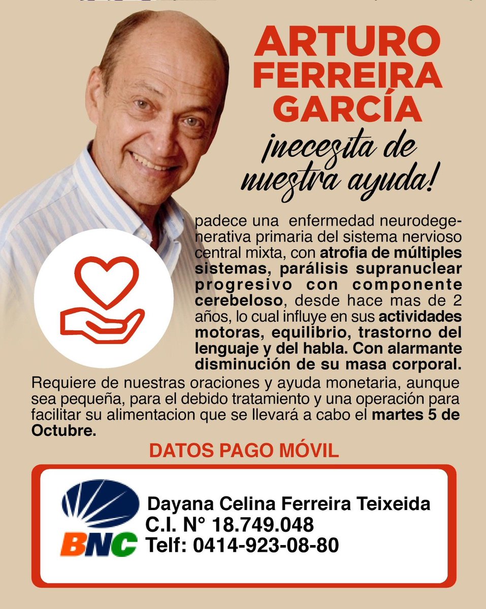 ferreirajoseang's tweet photo. Contamos con ustedes. Desde un dolar en adelante.. Serán bienvenidos y agradecidos. Es por Arturo Valentino Ferreira García https://t.co/5iARpFdvBB