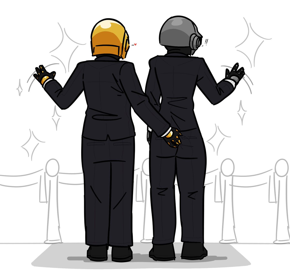 TOMOTTE_'s tweet photo. Red carpet
#daftpunk https://t.co/liF4jBo36D