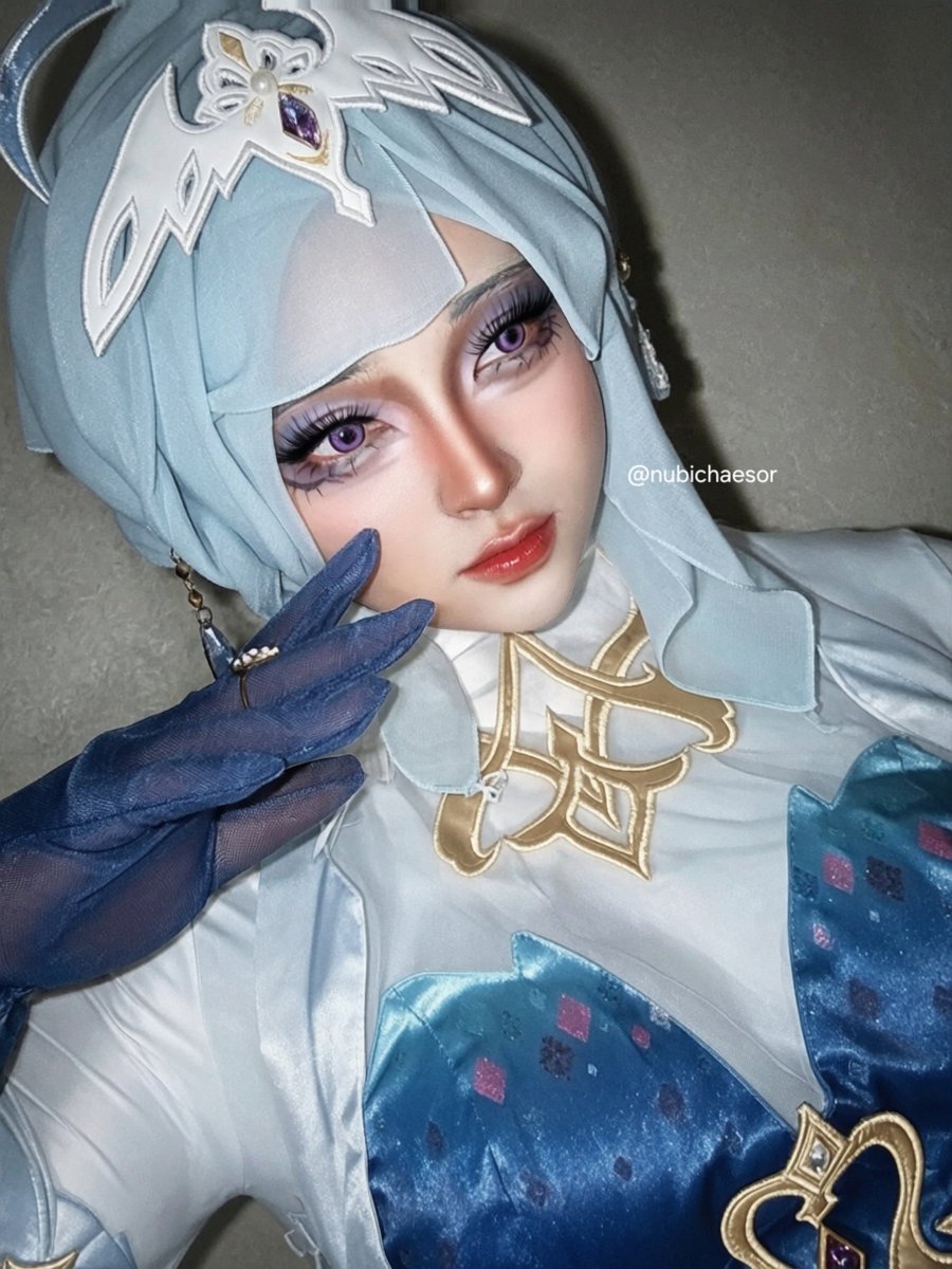 nubichaesor's tweet photo. — she who tries too hard.

🦢 #odette #genshinimpact #hijabcosplay https://t.co/hgErlz9tuo