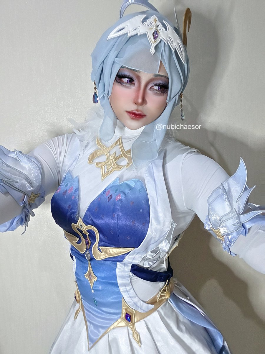 nubichaesor's tweet photo. — she who tries too hard.

🦢 #odette #genshinimpact #hijabcosplay https://t.co/hgErlz9tuo