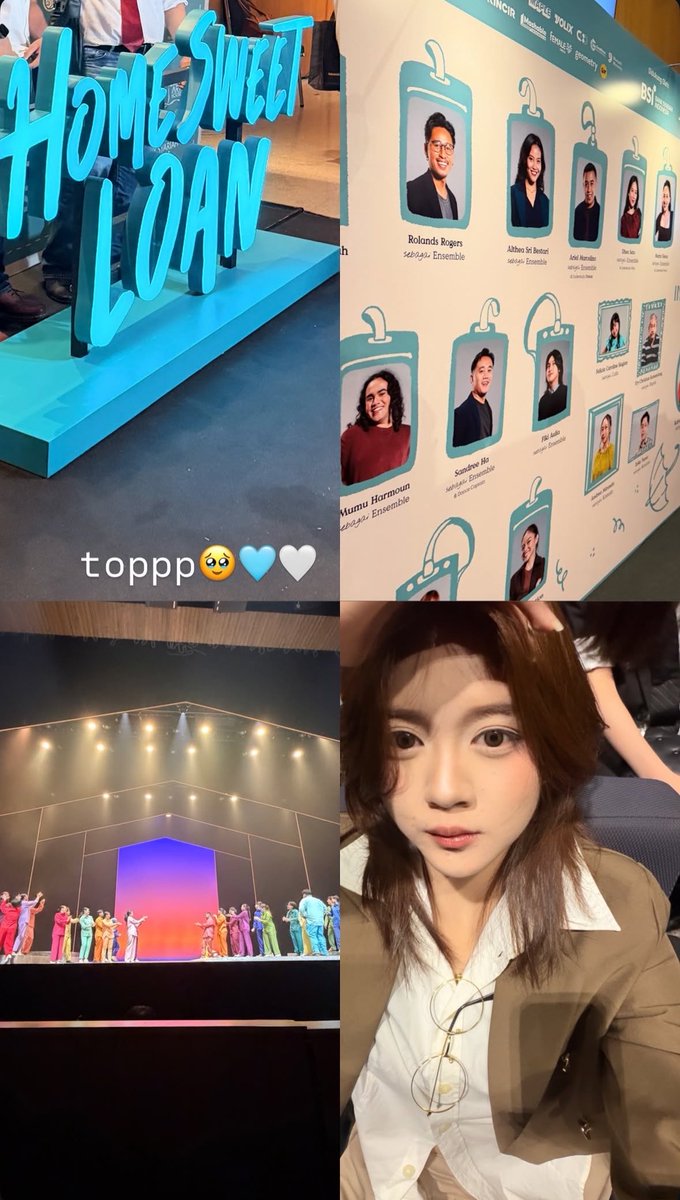 Christyzer's tweet photo. yayyy so happyy yang abiss nonton theater😽

🔗Angelina Christy Instagram Story https://t.co/oKnE6Vru6I