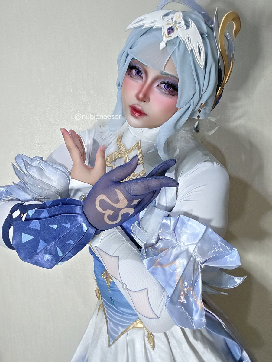 nubichaesor's tweet photo. — she who tries too hard.

🦢 #odette #genshinimpact #hijabcosplay https://t.co/hgErlz9tuo