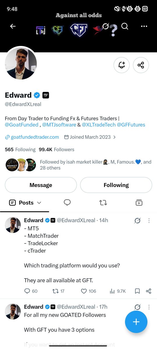 kororu17's tweet photo. @Kelvintalent_ @GoatFunded @EdwardXLreal @Techriztm done 👏👏👏 https://t.co/aBMwgxEOel
