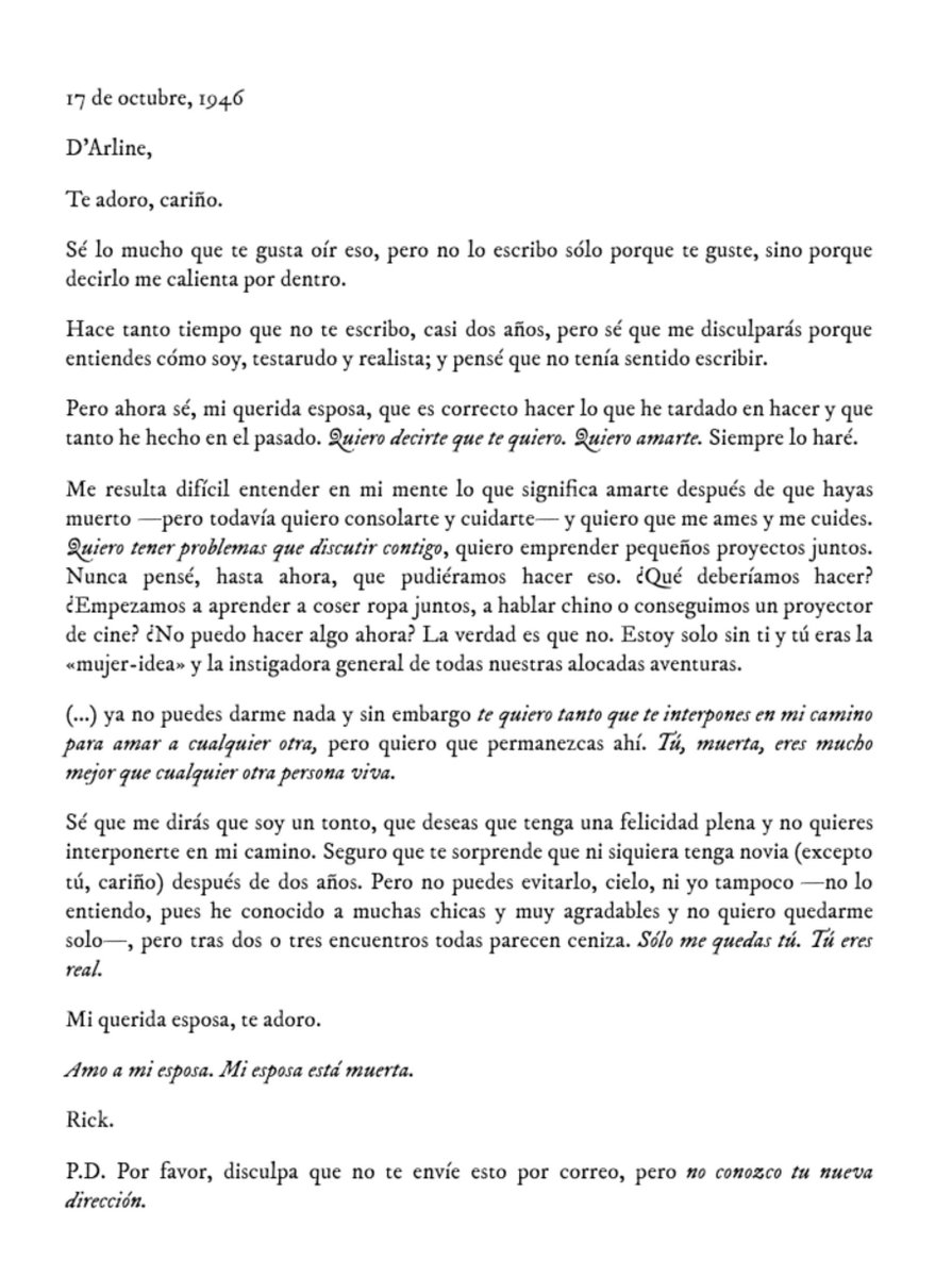 exijopoetizar's tweet photo. carta de Richard Feynman a su esposa fallecida https://t.co/gZbTAHFjjs