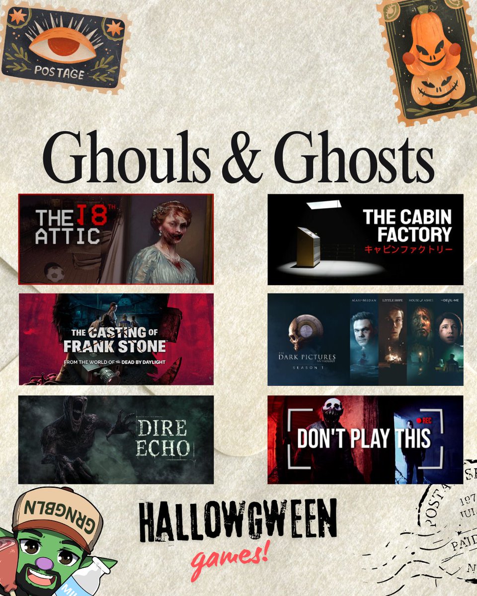 thatguybgreen's tweet photo. Goblins!!! #HallowGween is HERE!!!🎃

And we are celebrating for the ENTIRE month of October!!! We have a bunch of tricks and treats up our sleeves featuring scary games, spooky collabs, and the debut of Nightmare Before Gweenmas!!!

Make sure you tap in on Oct 2 to join in on the festivities! You DON’T want to miss this! Life’s no fun without a good scare! 😈