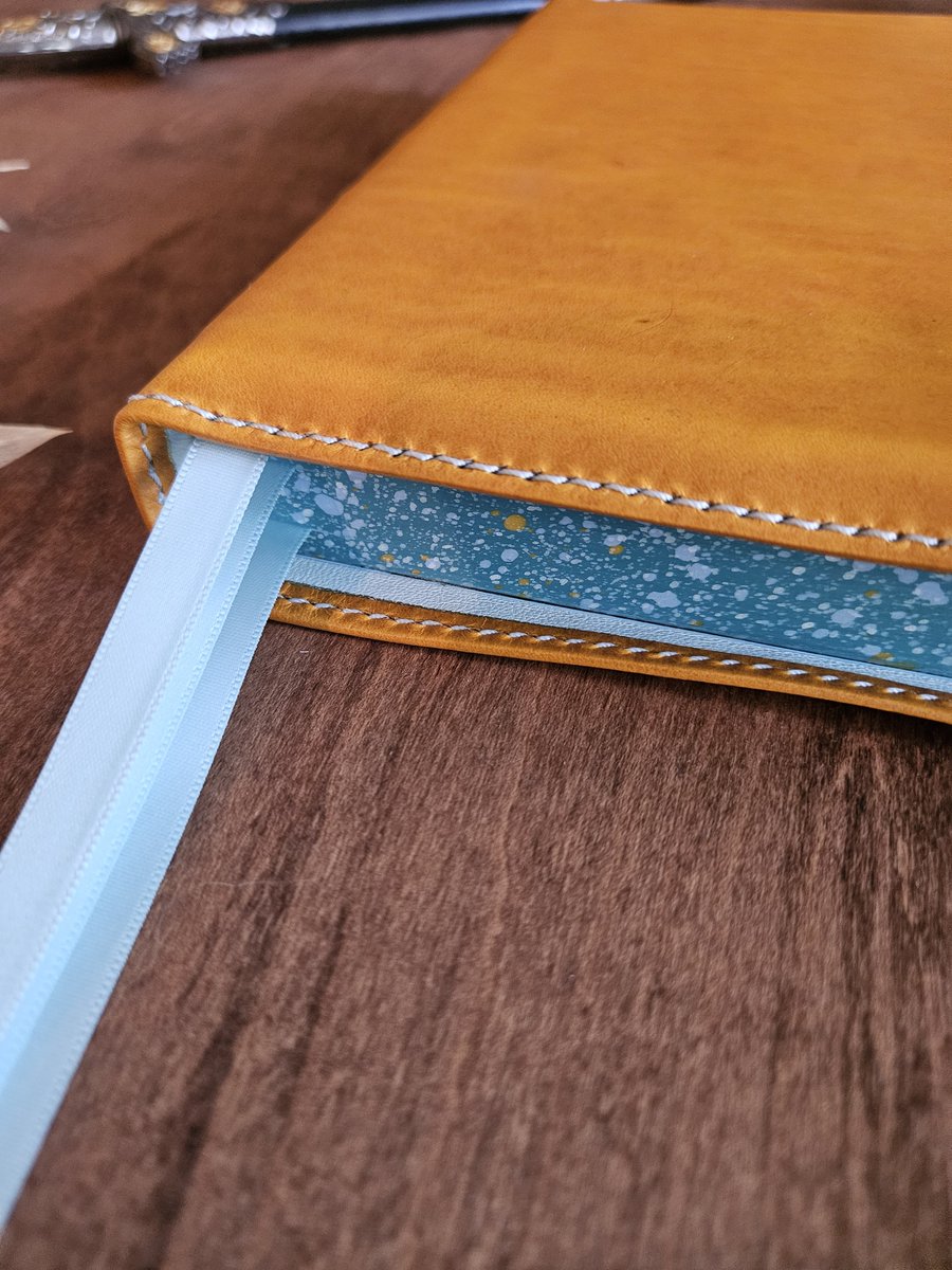 Deusvultrebinds's tweet photo. π¨For Sale
βEsv Creeds and Confessions Bible Rebind in
Badalassi Carlo, minerva smooth - yellow π
with Nappa lamb liner in light blue π
$435
#bible #christianliving #biblerebind #DeusVult https://t.co/RSDvldHrli