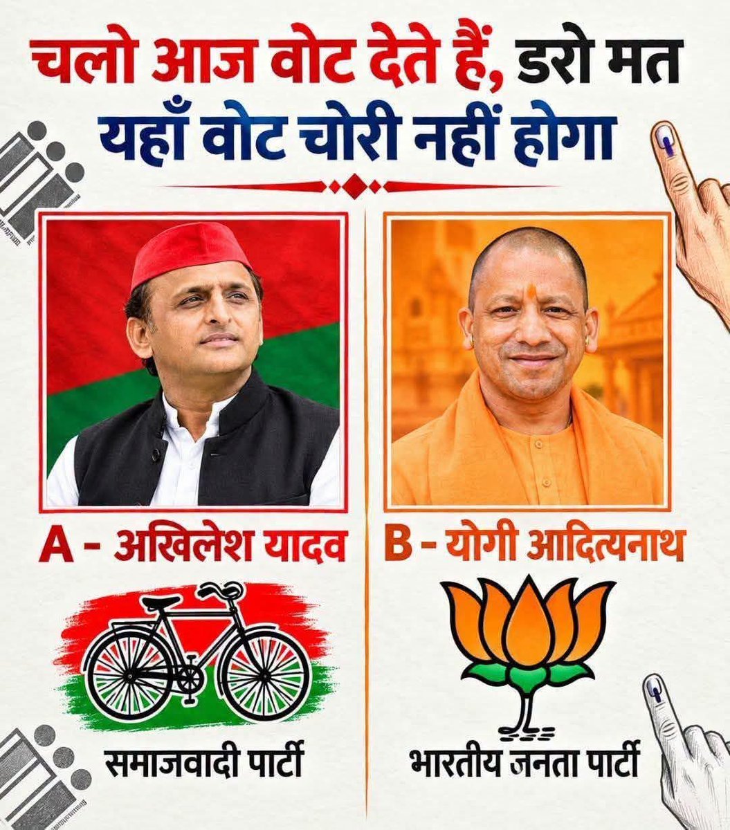 MathurSunn69674's tweet photo. 2027 में यूपी चुनाव में आपकी पहली पसंद कौन होगा ???.
1. अखिलेश यादव 
2. योगी आदित्यनाथ
#NarendraModi #AkhileshYadav #cjp
#AbhijitDipke #YogiAdityanath #UP #RahulGandhi #KanikaMann #BB20 https://t.co/rBRI8G14KL