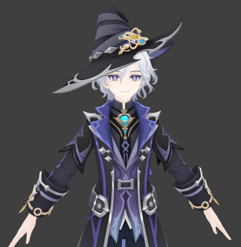 Muhklord20's tweet photo. Didn't draw, took some meds and brain said, "Witch outfit #Mitya" #GenshinImpactㅤ https://t.co/ENPlHtnweU