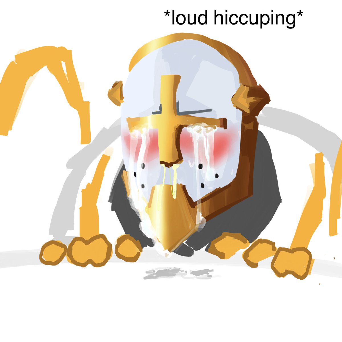 yapmrrp's tweet photo. That feeling when you get a ass whooping and you start hiccuping and gasping for air #ultrakill https://t.co/vdpnd8YAxd