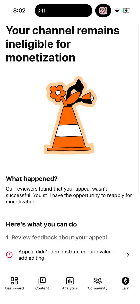 JayReavardo's tweet photo. Hi @TeamYouTube, could you please take another look at my YPP reused-content rejection? My channel is The Jay Revardo Show (@thejayrevardoshow). I appear on camera and provide original commentary throughout my videos. Could this be escalated for a manual review? https://t.co/OGAGauKvIS
