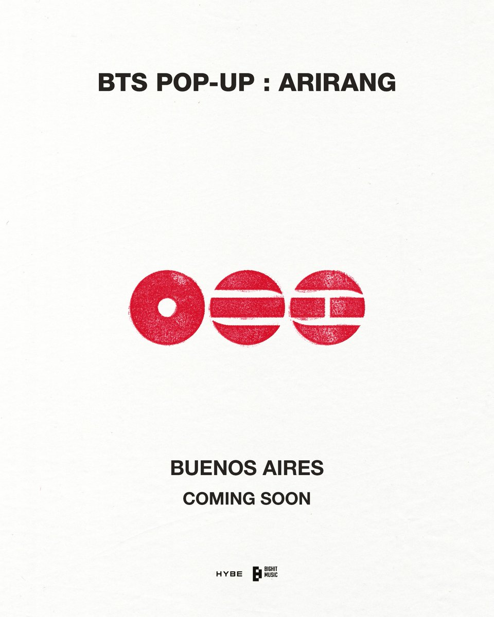 kontiglobal_lat's tweet photo. BTS POP-UP : ARIRANG
COMING SOON

📍BUENOS AIRES, ARGENTINA

#BTS #방탄소년단 #BTS_ARIRANG
#BTS_POPUP https://t.co/8eXbwFSiDT