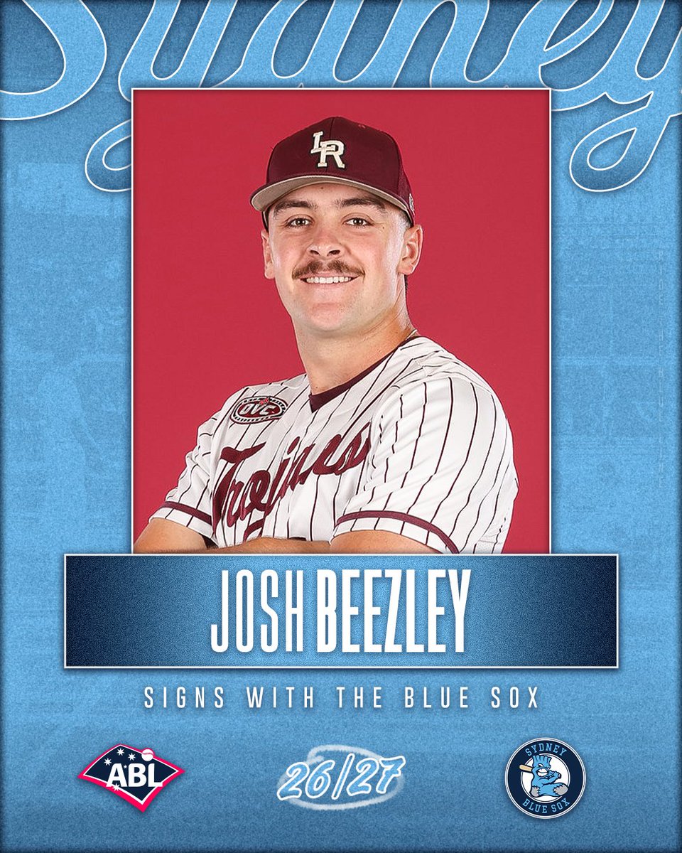 SydneyBlueSox's tweet photo. Welcome home, Josh!
The 23-year-old right-handed pitcher from Mona Vale joins the Blue Sox after three seasons in US college baseball and representing Australia at the U23 World Cup.
#SydneyBlueSox #RideTheBlueSoxLine https://t.co/maZasTK80G