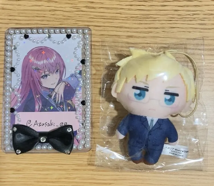 Azusaki_00's tweet photo. 【交換 ・ 譲渡】ヘタリア かぷっこふれんず 4 かぷっこ

譲￤典

求￤氷 or 諾

■ﾘﾄﾘﾝ必読
■求は交換+片方買取も検討〇
■初期袋若干不備の為入れ替え予定

お気軽にお声掛けください https://t.co/8i5SHsykQW