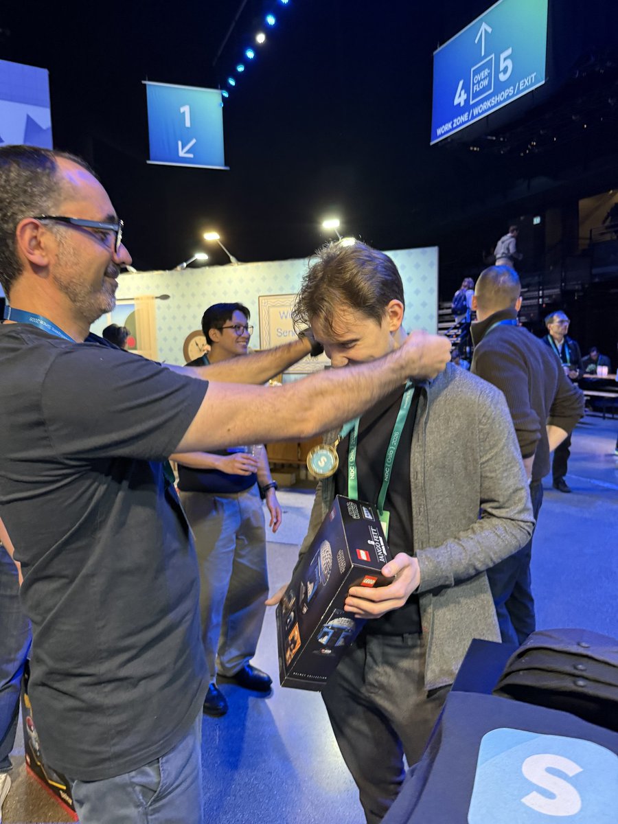 secdim's tweet photo. At NDC Oslo's three-day Attack &amp; Defence AI Wargame, competitors secured their apps while finding flaws in opponents' apps. Maksim Ohvrill led at the second-evening prize ceremony and received the winner's prize. Try it: https://t.co/YWSoU5RGZq