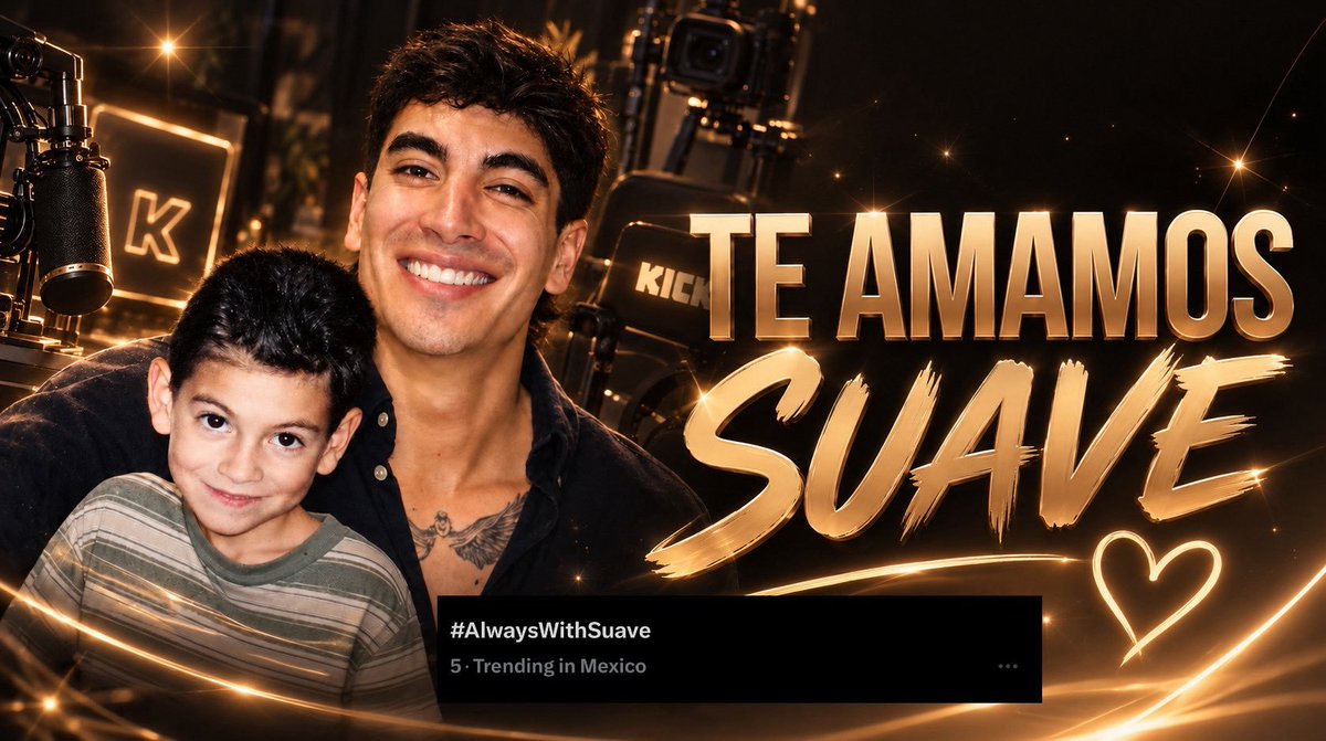 rXRC0qb's tweet photo. Se logro 💪!
Todo esto es por ti y para ti Suave !
Siempre te vamos a apoyar.
Hoy mas que nunca demostramos con somos un fandom super unido y que juntos podemos lograr grandes cosas.

Te queremos mucho suave nunca lo dudes 
#AlwaysWithSuave
.
.
.
#suave 
#kimsu
#suavisa https://t.co/MYIKEikudu