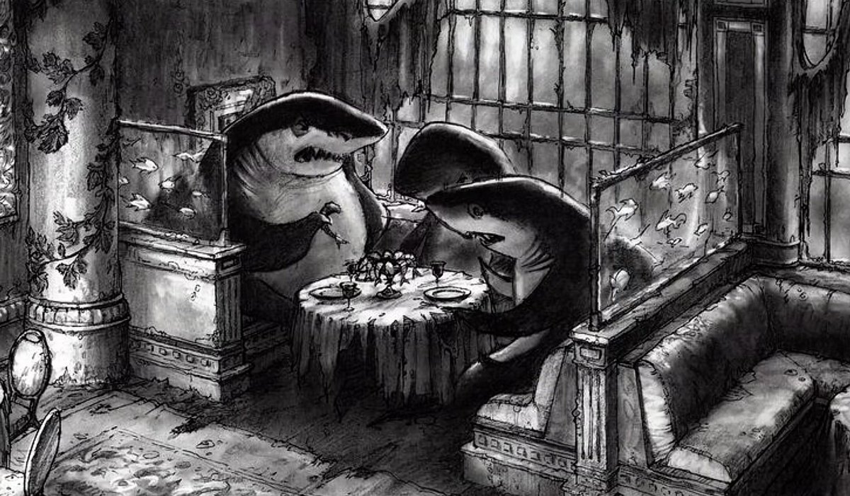 BeamQman's tweet photo. I know Sharktale is no ones favorite… well anything… but this concept art is so good! https://t.co/ZSGNAbyNaH