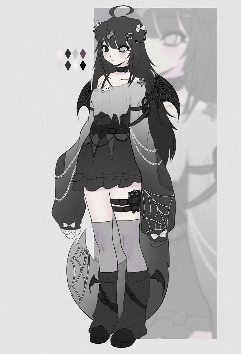 yuuiren's tweet photo. ㅤ ︶︶ ୨♡୧ ︶︶
ㅤ ♱  𝔂𝓾𝓲 ┊ ユイ  ♱
꒰ goth shetland sheepdog ꒱

black lace &amp; a very fluffy tail.
i’m friendly. it just doesn’t
match the outfit.

♡ headpats accepted. ask first.

⟡ fanart ┊ #yuillust
ㅤ ﹏﹏﹏ ♡ ﹏﹏﹏ https://t.co/K4lRA5UZVd