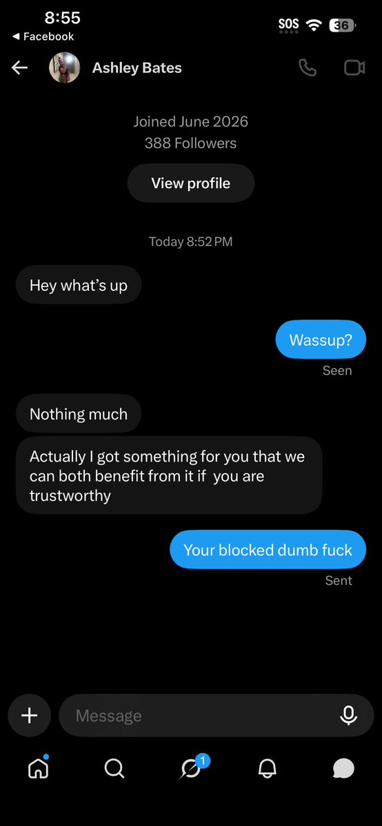 CHIBBC4STUDS's tweet photo. I love added retarded ass bots…like be fr nobody falling for ts now ya slow ass blocked 💯🤣 https://t.co/Vmgh54JGU1