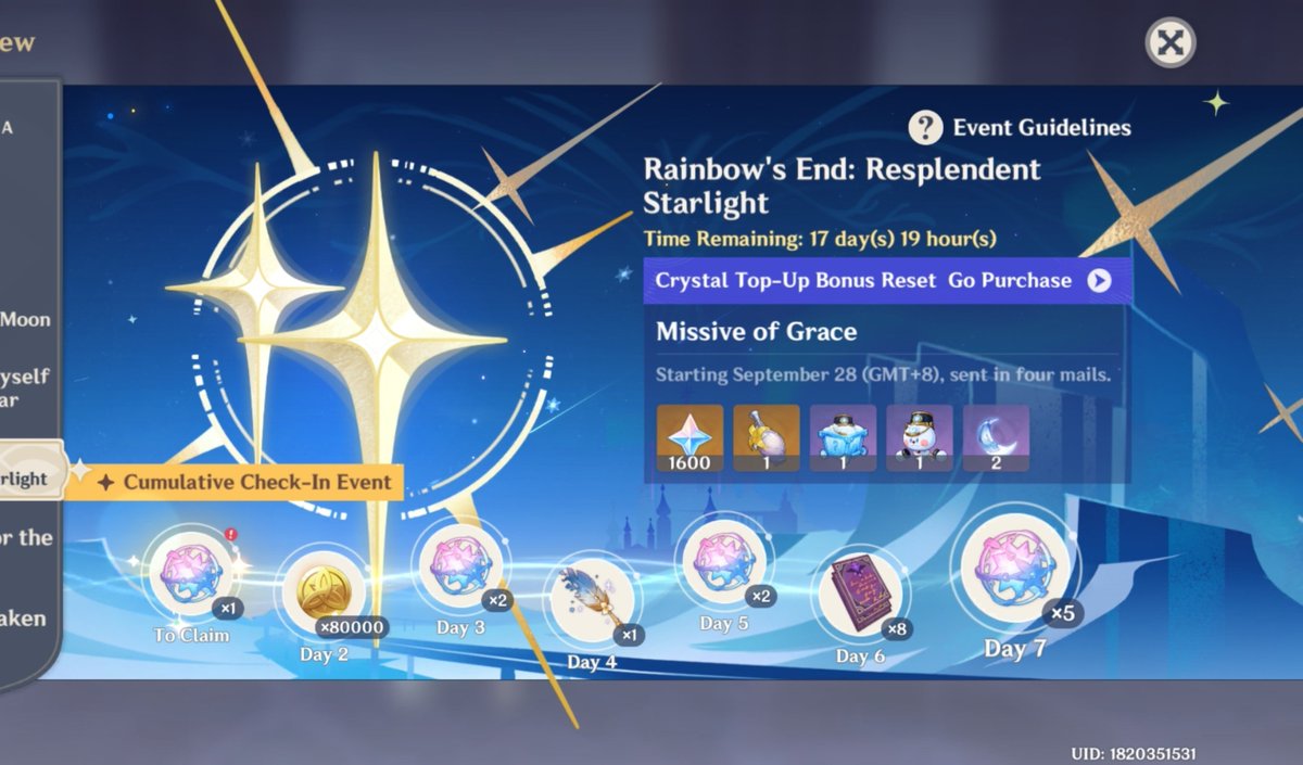 lili_wzyuu's tweet photo. we should get free 10 pull every patch https://t.co/yONxdU4U5c