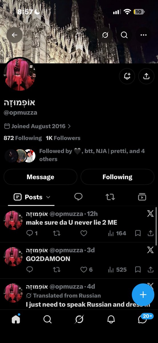 skibidiflight's tweet photo. Niggas is doing follow unfollow method on twitter of all place 

@opmuzza I should snipe you dead center in yo shit pussy on christ https://t.co/bEcvg3nsLJ