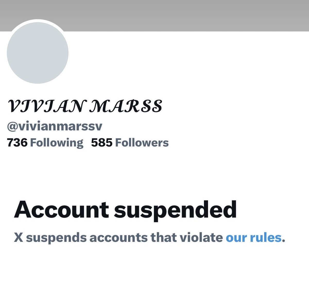 TinaWHux's tweet photo. So finally, the account that STOLE my original profile got suspended. Wonder if that means I’ll get control of it back…eventually…any time soon? 🤷🏻‍♀️�� Who should I ask…. @elonmusk https://t.co/mkjoTD8l0h