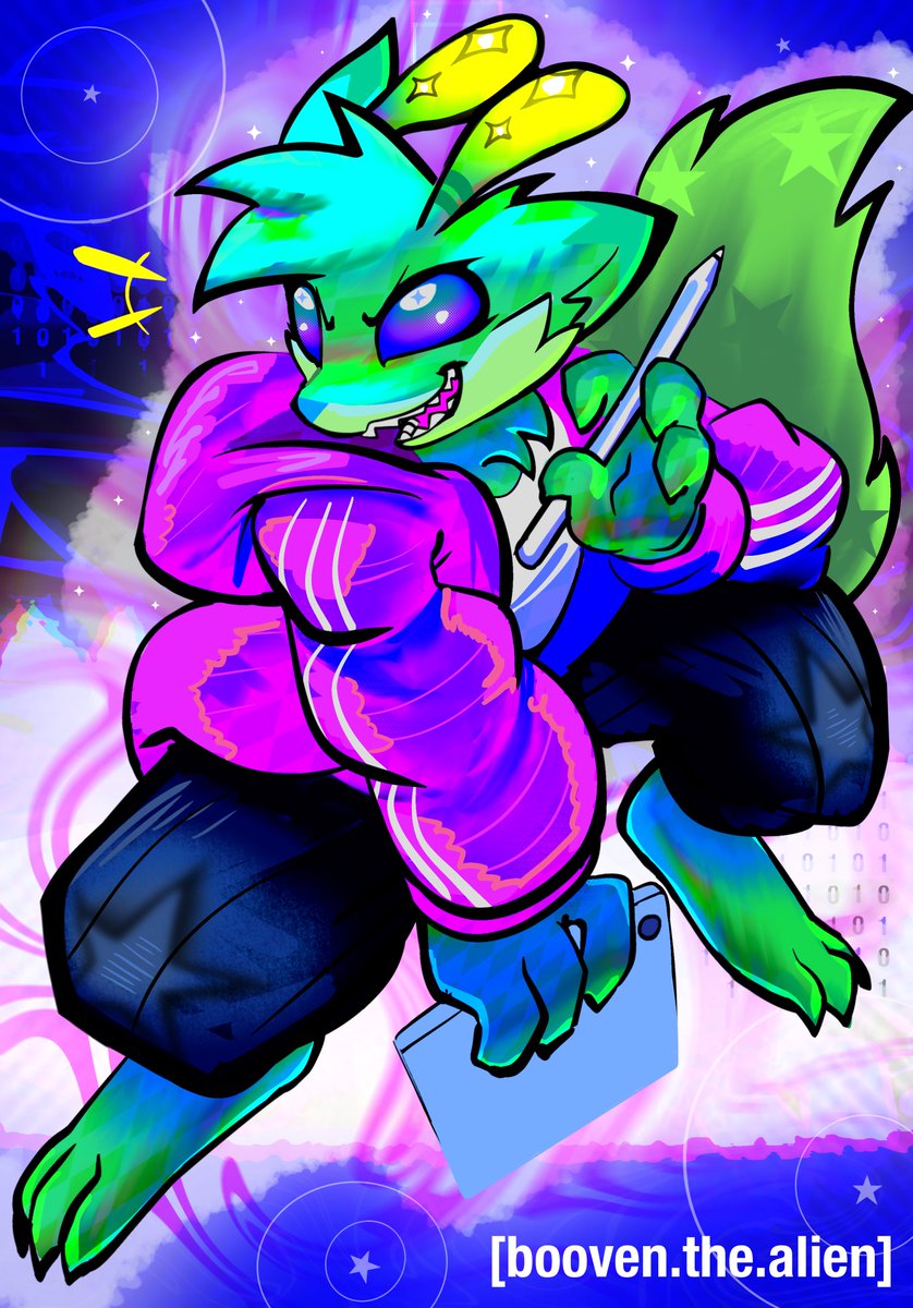 boovennik's tweet photo. new sona :3👽🦊✨ https://t.co/HBDJ41SM3w