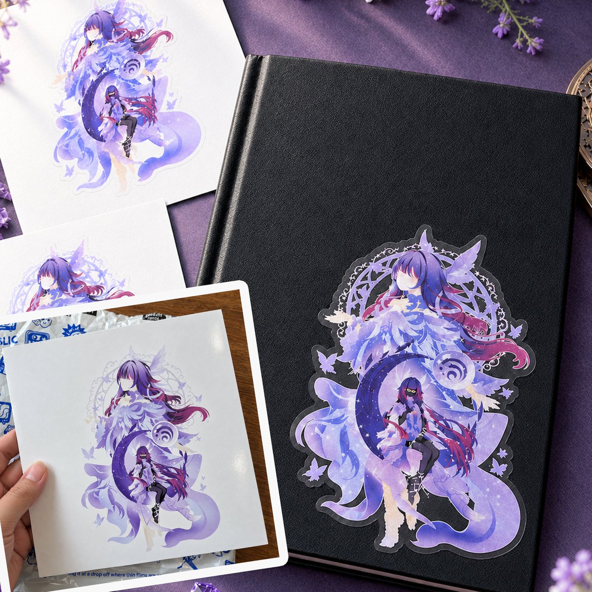 HyperTwenty's tweet photo. 🔥 NEW OPTIONS NOW AVAILABLE! 🔥
✨ Glossy &amp; Transparent finishes added!
📏 Available in Large, Medium &amp; Small sizes

Get it on my @TeePublic Store
Link on my bio

#teepublic #teepublicstickers #teepublicartist #GenshinImpactㅤ https://t.co/FpW2xraLlM
