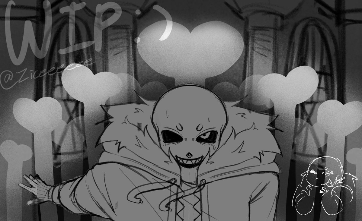 Ziceeeeeee's tweet photo. "It's time for you to have a bad time, human."
WIP
#Fellsans #Underfell #Underfellsans #Sansaus #Fanart https://t.co/fyzGU4W526