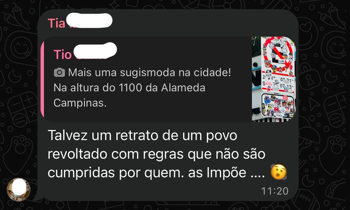 kaorapirata's tweet photo. minha tia quando política (ela mora no japao) https://t.co/PwpNIaOeU6