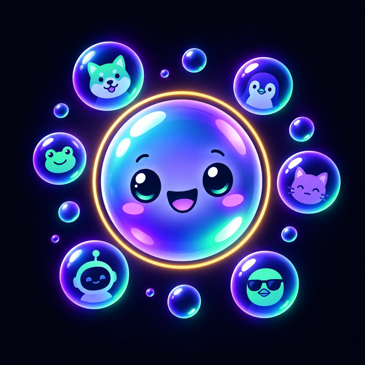 BubblewallCoin's tweet photo. Which bubble would you pick? 🫧

🐸 Frog
🐶 Doge
🐧 Penguin
🐱 Cat

Reply with your pick — the most popular one gets added to the wall.

Hold $BWALL → claim yours 👇
https://t.co/NSu5nsF5tS https://t.co/iBoVJqpKZ9