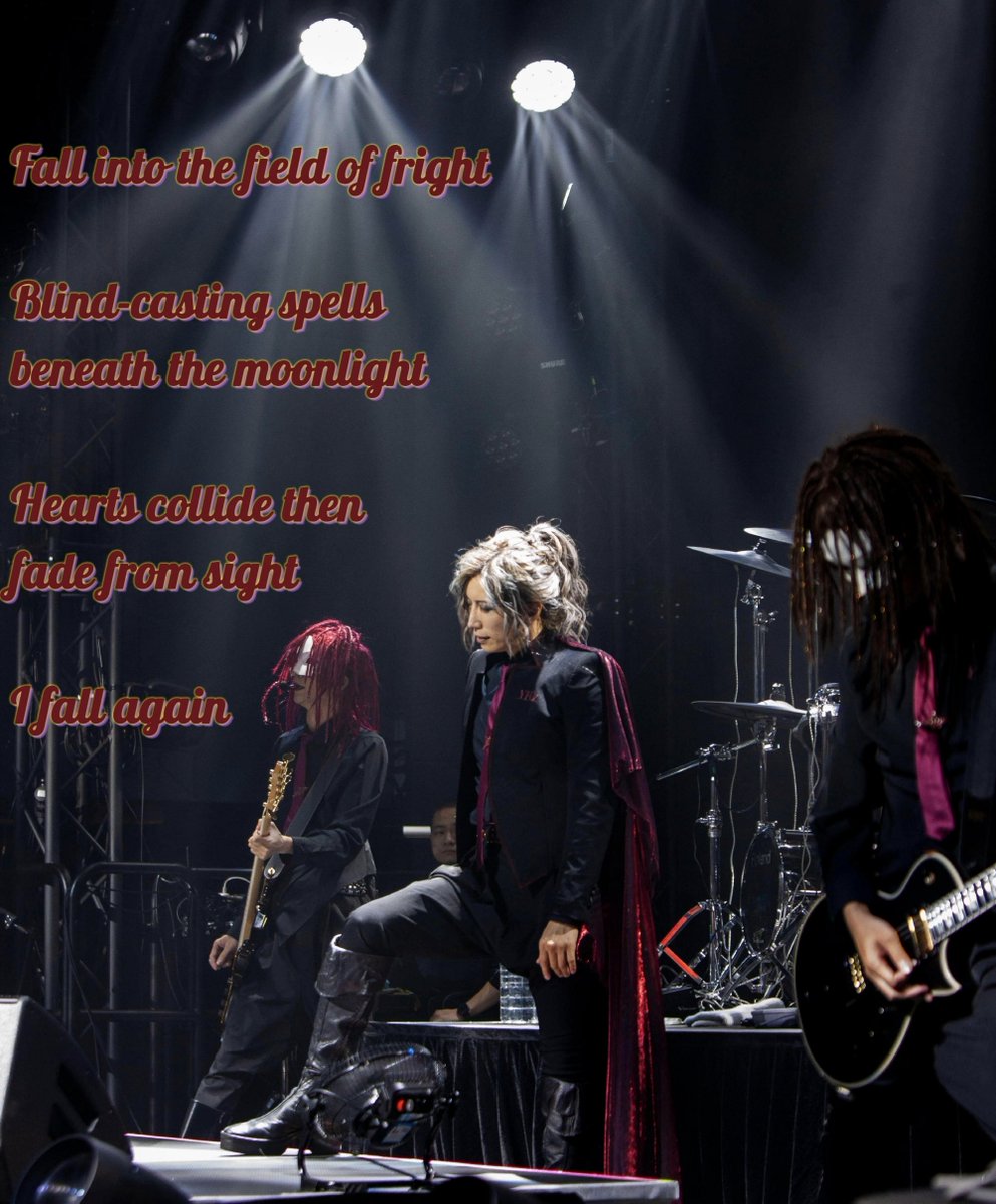 visualnoky's tweet photo. 「STAR」に披露はしなかったがライブにめっちゃいい部分の歌詞がようやく解禁した
聴く度に美しいMOONLIGHTと共にライブの思い出もあふれる🖤
#GACKT #FALLAGAIN
photo from TIDES https://t.co/KkJ5S6EUlq