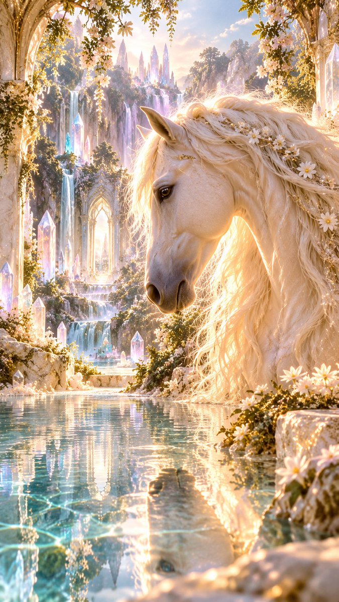 SpiritusEquorum's tweet photo. Sacred Mirror ✨🌟✨ https://t.co/Vd90HeS8Py