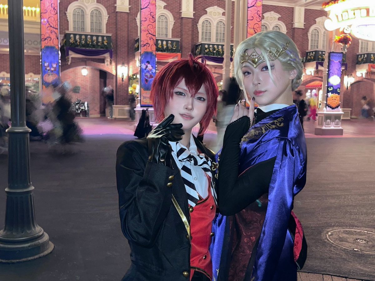 kukizaka's tweet photo. 👑女王組🌹

#Dハロツイステ
#Dハロ仮装2026 https://t.co/oQlJXgblJb