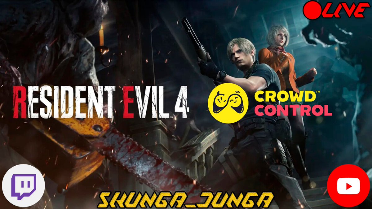 Skunga_Dunga's tweet photo. Live now!!
The time is right to send off #subtember with some Resident Evil 4 Remake on HARDCORE w/ #CrowdControl!!
Come spend some free Crowd Control coins and make my night a challenge!!
#ResidentEvilㅤ
#re4r
#CAPCOM https://t.co/bPCQs3gnLp