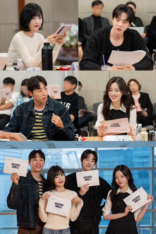 rvelites's tweet photo. 'One of a Kind Romance'  script reading 
with actress Park Sooyoung 💚

https://t.co/DD0wm4mD59

#조이 #JOY #레드벨벳 https://t.co/e83fKOwsG7