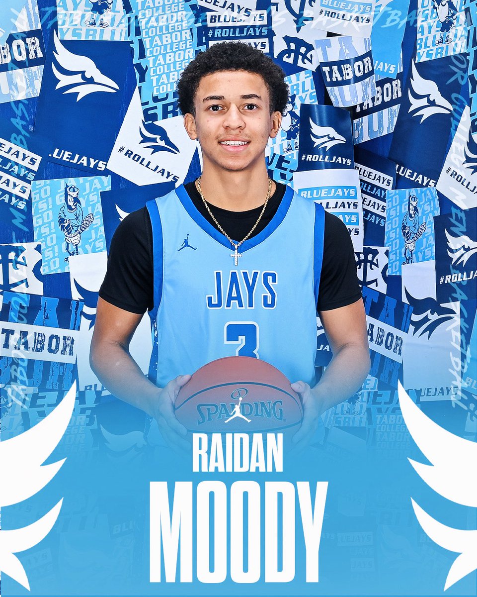 raidanmoody1's tweet photo. After a great conversation with @CoachRoach4, I am blessed to receive my first offer from Tabor College! #RollJays @SvilleYJHoops @CoachE_24 https://t.co/h9iVBFzXPo