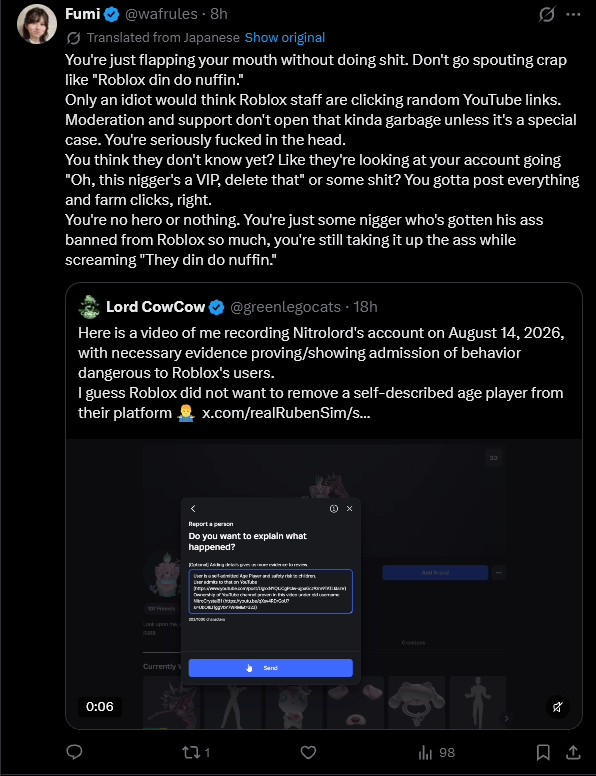 Dave_The_Epic's tweet photo. @wafrules @realRubenSim why are you teh whitest person ive seen saying the n word hard r at someone reporting a pedophile?? so fucking weird https://t.co/AMzmEKTXRy