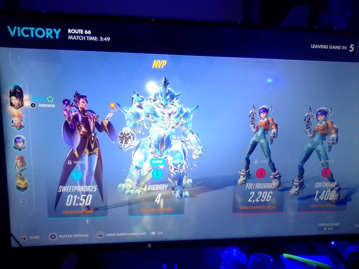garrettaolson's tweet photo. Overwatch 4 minute beatdowns; no deaths. Where's the learning in that? Oh yeah, we can't die we just change worlds. https://t.co/XyEx6IiUYZ