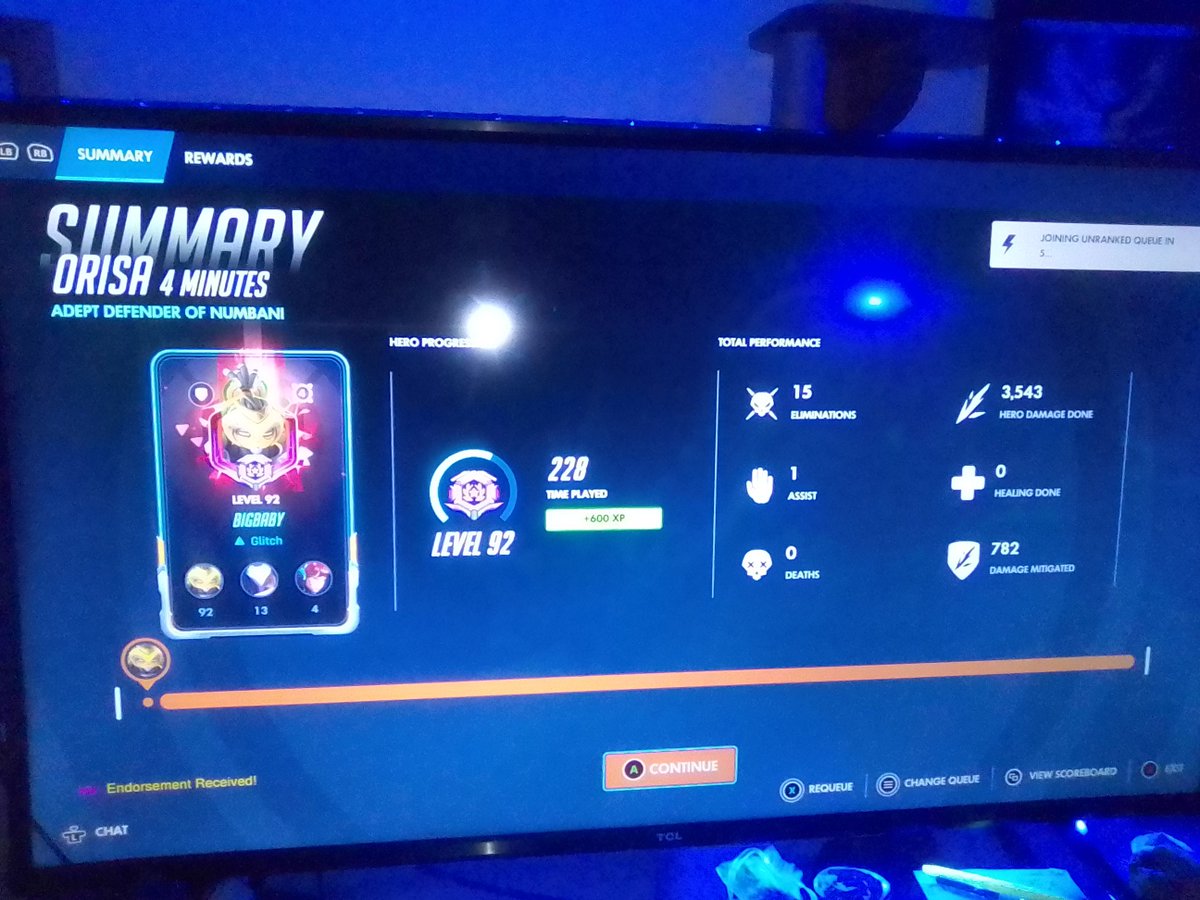 garrettaolson's tweet photo. Overwatch 4 minute beatdowns; no deaths. Where's the learning in that? Oh yeah, we can't die we just change worlds. https://t.co/XyEx6IiUYZ