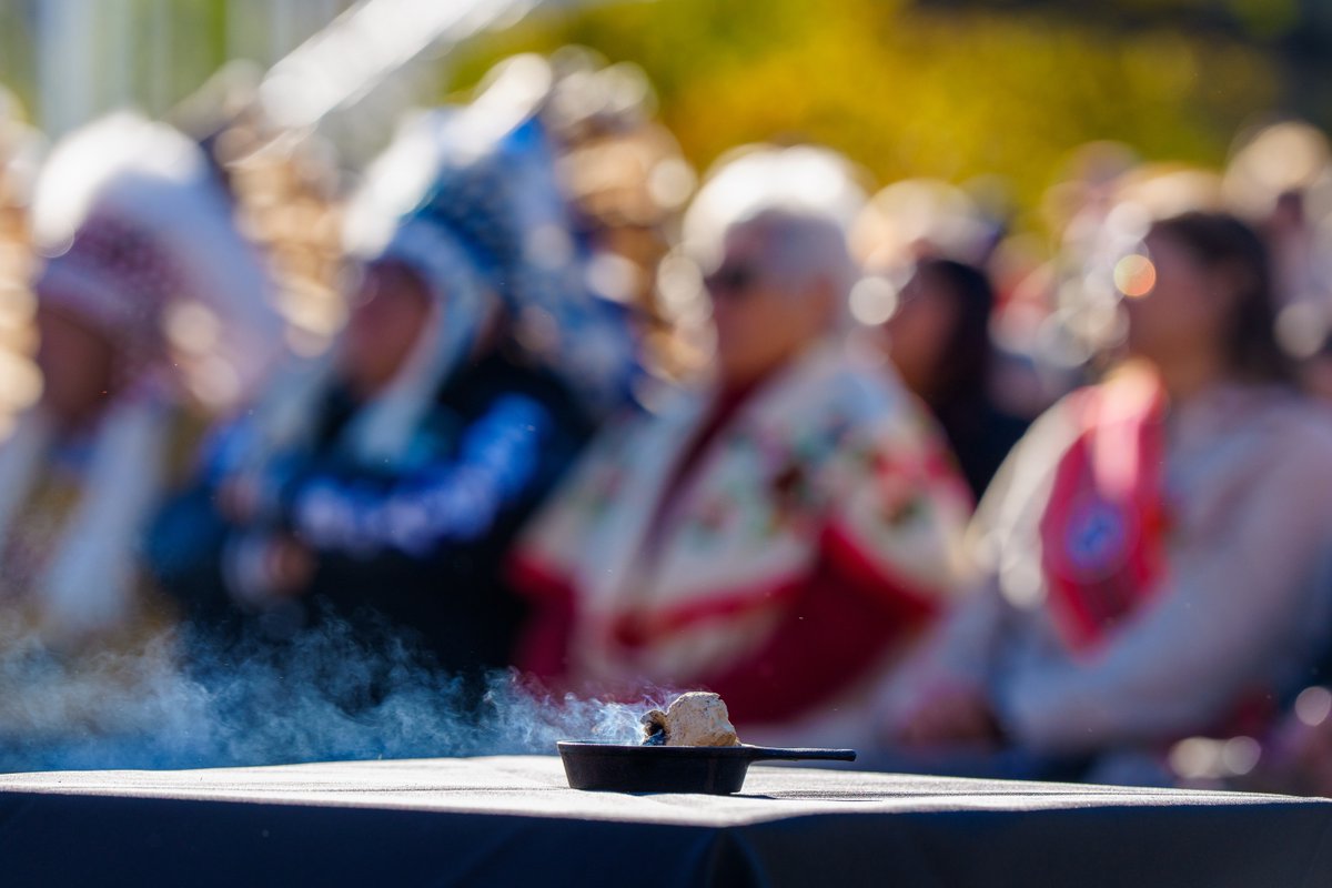 CanadianPM's tweet photo. Today, Prime Minister Carney joined Survivors, Indigenous leaders, and Elders in Edmonton to mark the National Day for Truth and Reconciliation. 
  
The work of reconciliation continues. Together, we must listen, reflect, and act. https://t.co/3HU5Uv3rBm