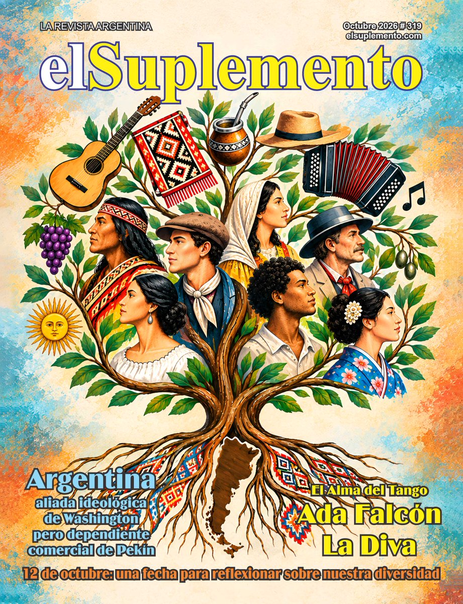 el_suplemento's tweet photo. Ya pueden leer El Suplemento # 319 de Octubre 2026
12 de octubre: una fecha para reflexionar sobre nuestra diversidad
https://t.co/RVLZ4t24qd https://t.co/86P8HLO5E8
