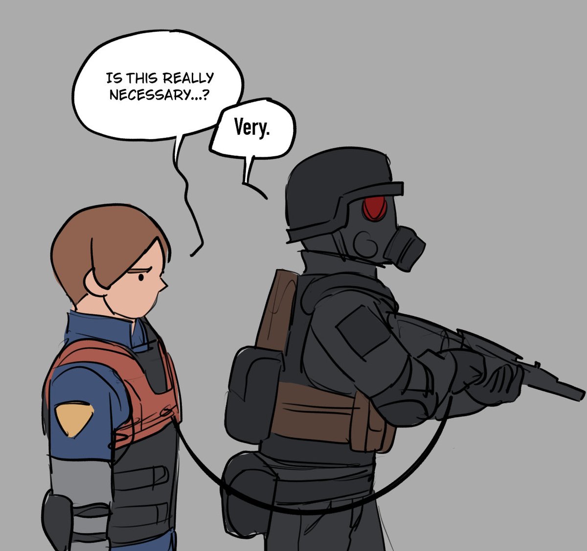 flyott's tweet photo. :J 4/4 #Hunk #Leonkennedy https://t.co/GYPLaQfr9h