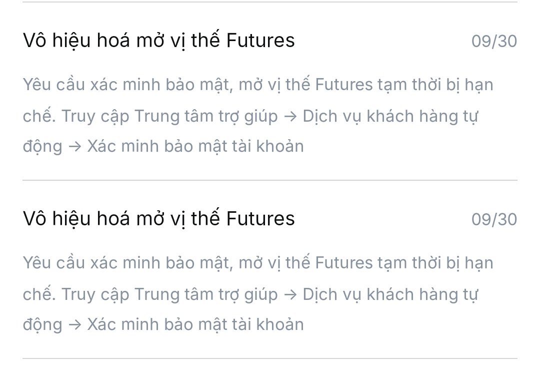 DinhNgocDG's tweet photo. Thật không thể hiểu nổi với sàn #MEXC này luôn, mình mở tài khoản mấy năm rồi, ngày chỉ trade vài lệnh nhỏ mà bị nó cấm future với lý do thao túng thị trường.

Khiếu nại thì báo đình chỉ vĩnh viễn, không mở lại được.

Thôi thì quay lại với Binance của a Bằng vậy