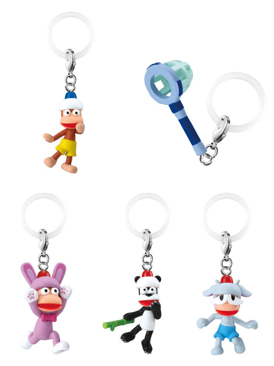 japancapsuletoy's tweet photo. 【サルゲッチュ めじるしアクセサリー2】
10月第5週より順次・300円。 https://t.co/4Wy9S8SfQp